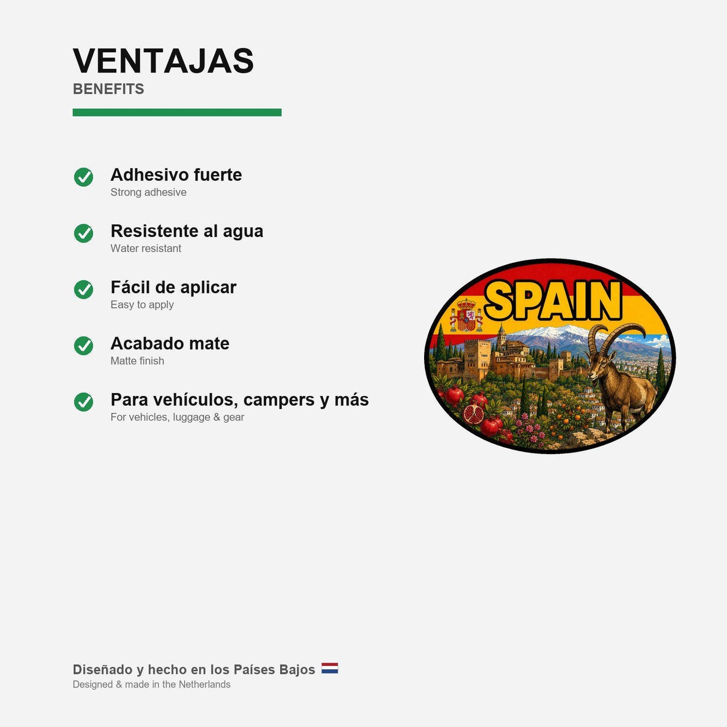 Aragon Spain Sticker, Waterproof Premium Matte Vinyl Decal, City Travel Souvenir Sticker