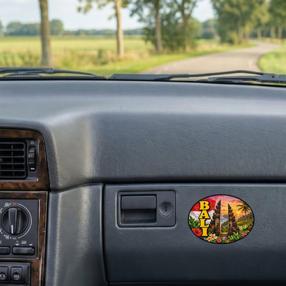 Bali Indonesia Country Code Sticker, Waterproof Premium Matte Vinyl Decal, Camper Caravan Vehicle Sticker