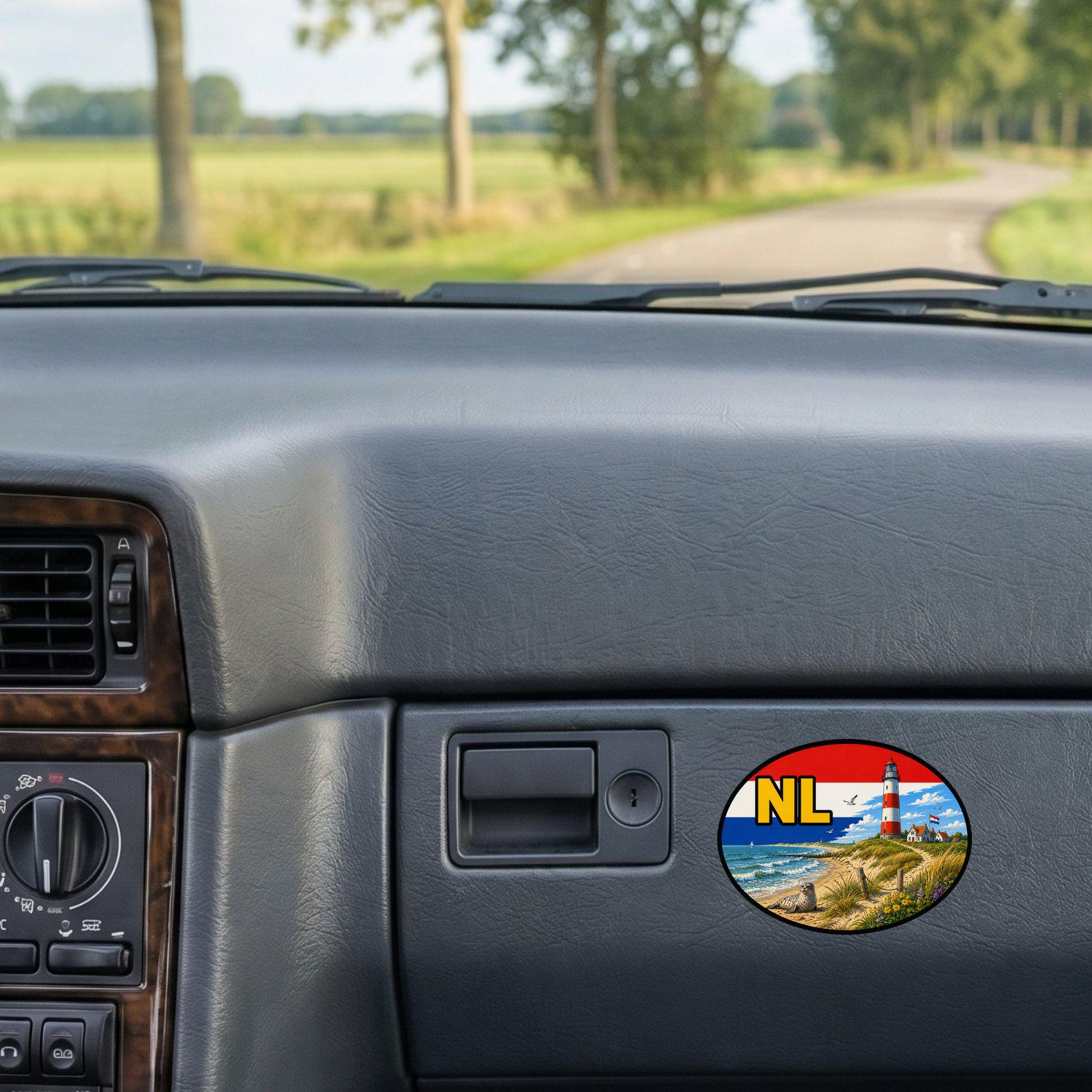 Texel Sticker, Waterproof Premium Matte Vinyl Decal, Netherlands City Travel Souvenir Sticker
