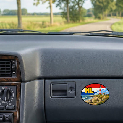 Texel Sticker, Waterproof Premium Matte Vinyl Decal, Netherlands City Travel Souvenir Sticker
