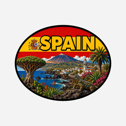 Mallorca Spain Sticker, Waterproof Premium Matte Vinyl Decal, City Travel Souvenir Sticker