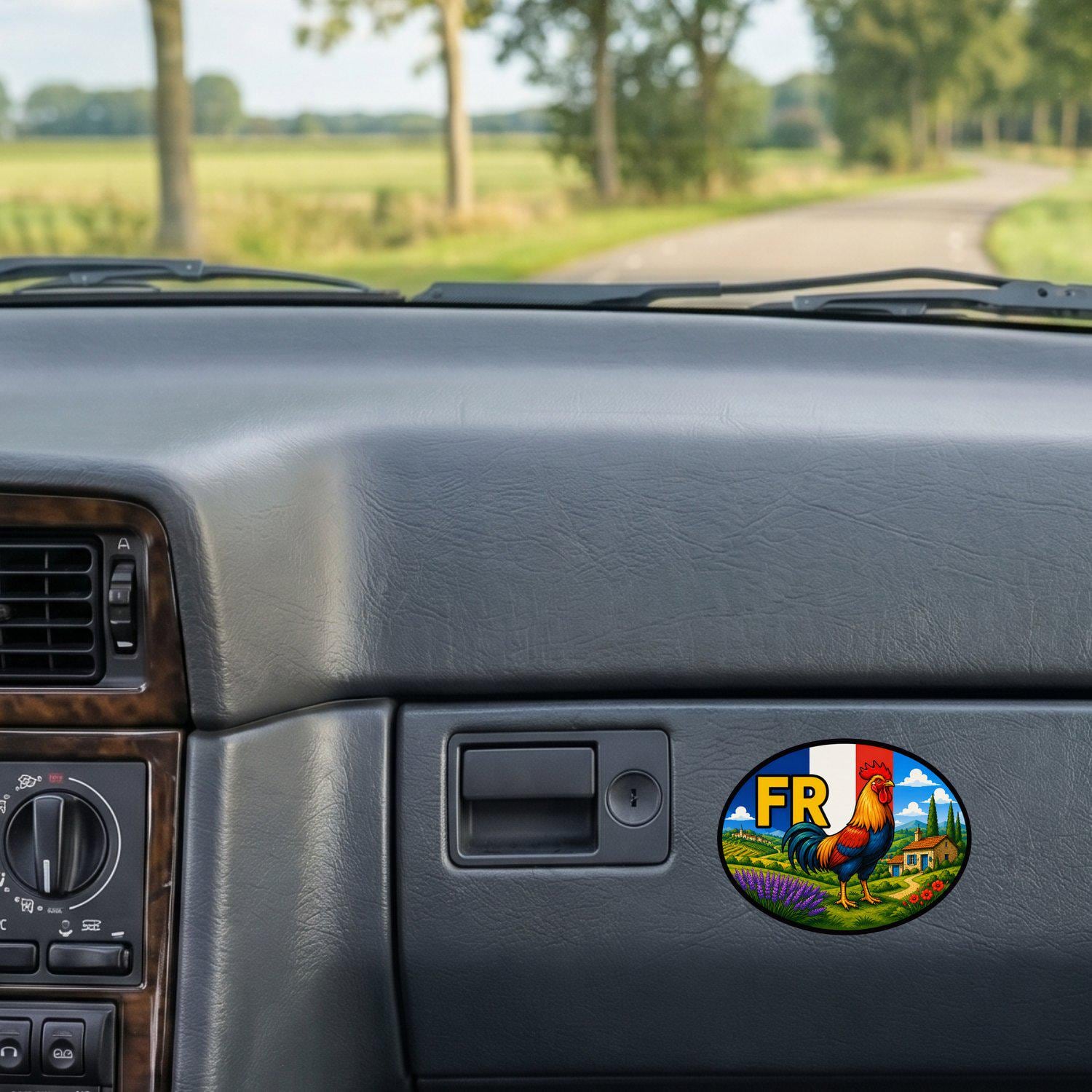 France Sticker, Waterproof Premium Matte Vinyl Decal, Land Travel Souvenir Sticker