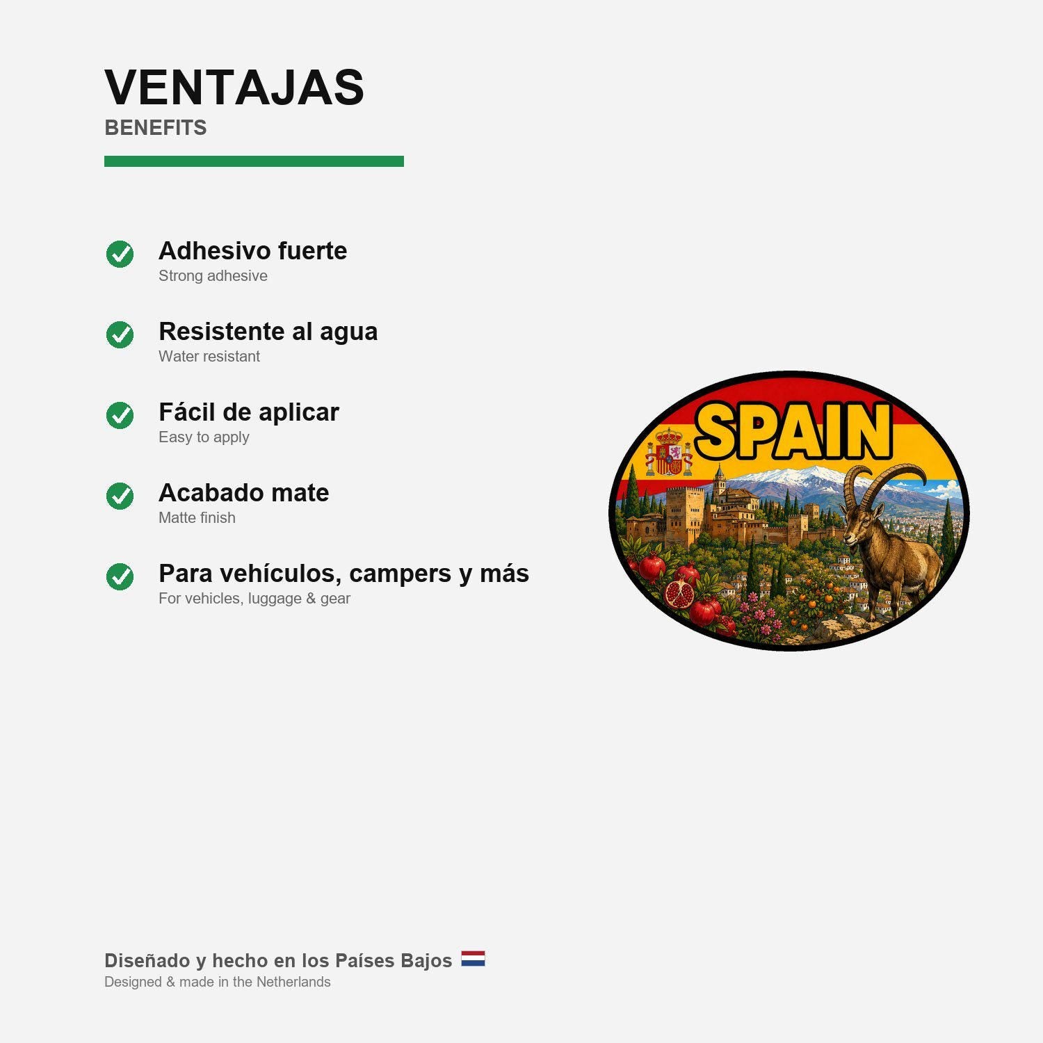 Aragon Spain Sticker, Waterproof Premium Matte Vinyl Decal, City Travel Souvenir Sticker