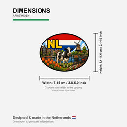 Nl Travel Sticker