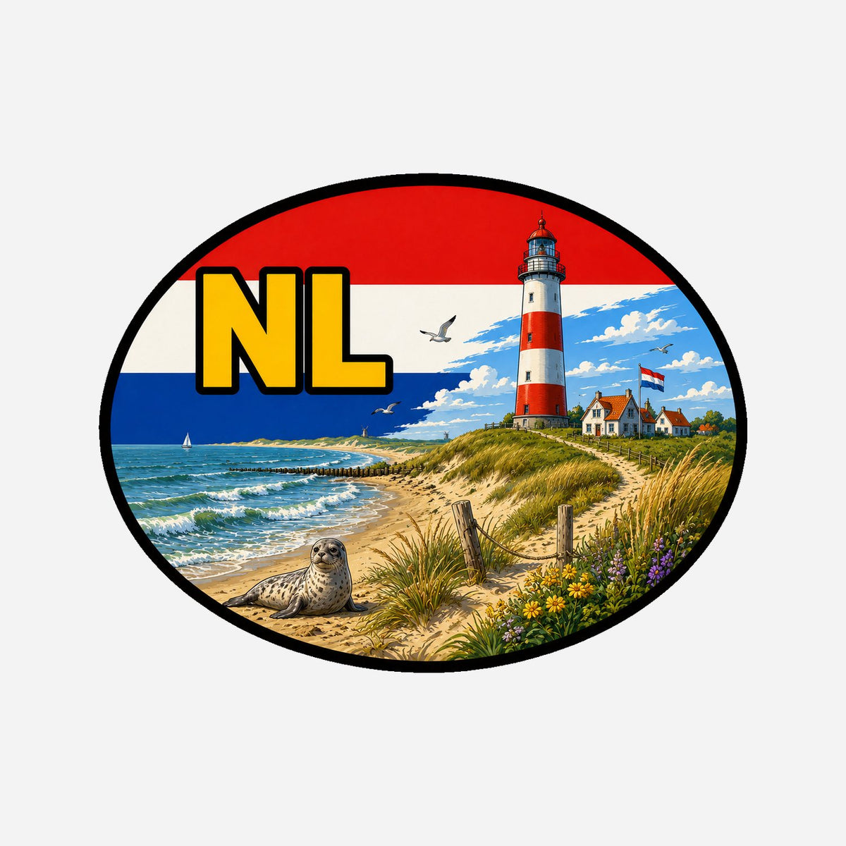 Nl Variant 8 Travel Sticker